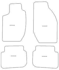Alfombrillas para Fiat Croma I 1986-1996 MTM One