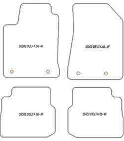 Alfombrillas para Lancia Delta III 2008-2014 MTM One