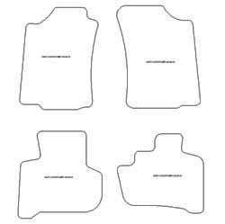 Alfombrillas para Toyota Land Cruiser J90 (Prado) 1996-2003 MTM One