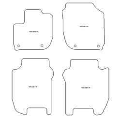 Alfombrillas para Honda Jazz III 09.2015-05.2020 MTM One