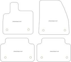 Alfombrillas para Land Rover Range Rover Evoque II (tambien Mild Hybrid / Hybrid / Plug-in Hybrid) 2019- MTM One