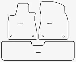 Alfombrillas para Lexus RX 5 asientos 2016-09.2022 MTM One