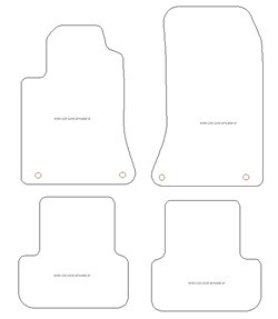 Alfombrillas para Infiniti Q30/QX30 2015-2020 MTM One