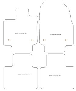 Alfombrillas para Lexus RX (AL30) Hybrid / Plug-in Hybrid 2023- MTM One