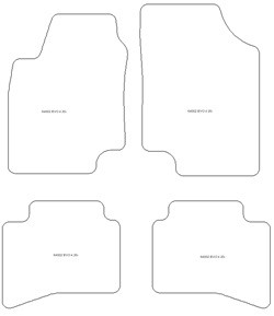 Alfombrillas para EVO Evo 4 2020- MTM One