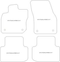 Alfombrillas para Volkswagen Tiguan III eHybrid 2024- MTM One