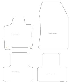 Alfombrillas para DS DS4 Hybrid 2024- MTM One