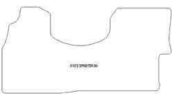 Alfombrillas para Mercedes Sprinter van 2006-2017 MTM Plus