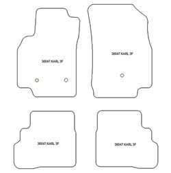 Alfombrillas para Opel Karl 05.2015-06.2019 MTM Plus