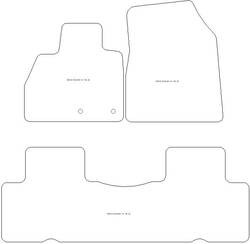 Alfombrillas para Renault Scenic IV 12.2016-09.2022 MTM Plus