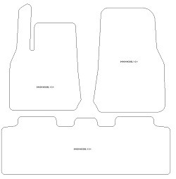 Alfombrillas para Tesla Model Y 2021-2025 MTM Plus