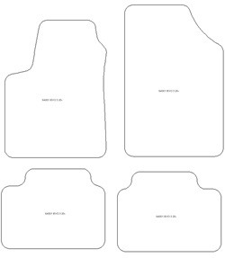 Alfombrillas para EVO Evo 3 2020- MTM Plus