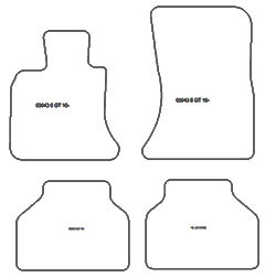 Alfombrillas para BMW Serie 5 (F07) Gran Turismo 10.2009-01.2017 MTM Top