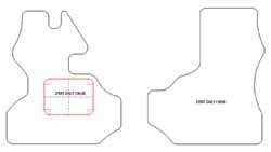Alfombrillas para Iveco Daily I 1990-1998 MTM Top