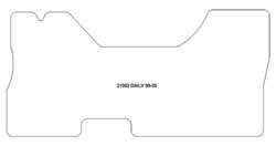Alfombrillas para Iveco Daily II 1999-2006 MTM Top