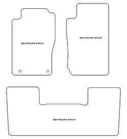 Alfombrillas para Nissan Patrol (Y61) 3 puertas 1998-2010 MTM Top