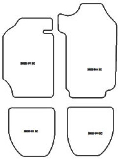 Alfombrillas para Porsche 911 SC MTM Top