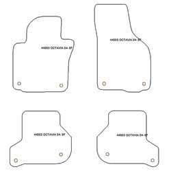 Alfombrillas para Skoda Octavia II / III Wagon & Scout 2004-02.2013 MTM Top