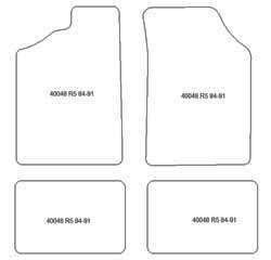 Alfombrillas para Renault R5 1984-1991 MTM Top