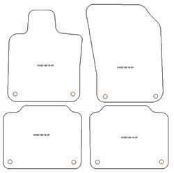 Alfombrillas para Volvo V90 / V90 Cross Country 09.2016- MTM Top