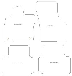 Alfombrillas para Cupra Formentor e-Hybrid / Plug-in Hybrid 09.2020- MTM Top