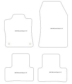 Alfombrillas para DS DS4 (tambien E-Tense Plug-in Hybrid) 2021- MTM Top
