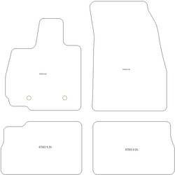 Alfombrillas para Omoda 9 2025- MTM Top