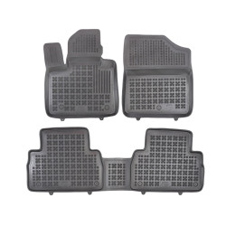 Alfombrillas para Hyundai Santa Fe IV (TM) 5 asientos Hybrid / Plug-in Hybrid 2021- MTM 3D goma